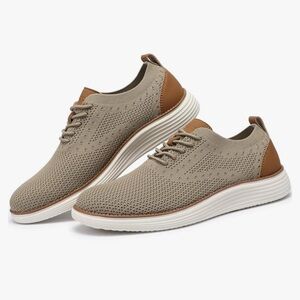 Men's Tan Oxford Shoes